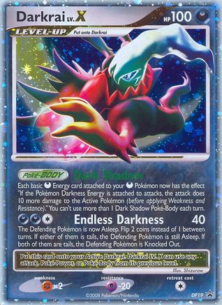 Darkrai LV.X DP19  - Holofoil - Promo