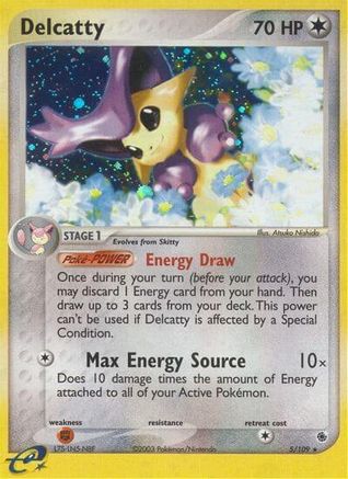 Delcatty 005/109  - Holofoil - Holo Rare