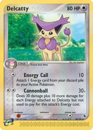 Delcatty - 29/109/109  - Uncommon