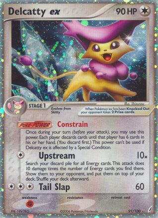 Delcatty ex/100  - Holofoil - Ultra Rare