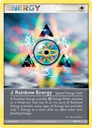 Delta Rainbow Energy/110  - Reverse Holofoil - Uncommon
