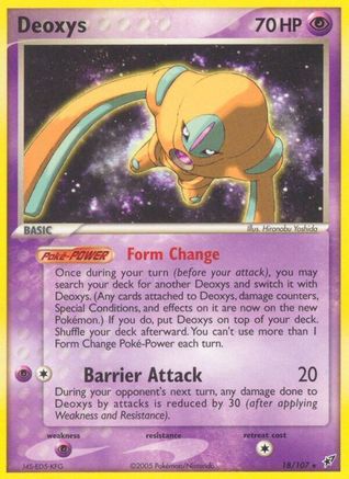 Deoxys (Defense Forme)  - Reverse Holofoil - Rare