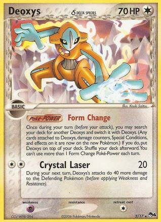 Deoxys (Delta Species) 002  - Rare