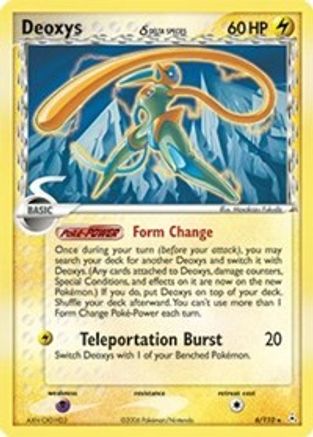 Deoxys (Delta Species - Speed Forme)/110  - Reverse Holofoil - Holo Rare