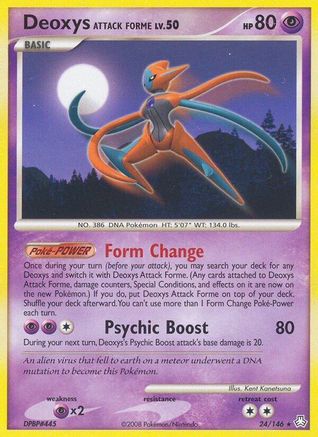 Deoxys Attack Forme  - Rare