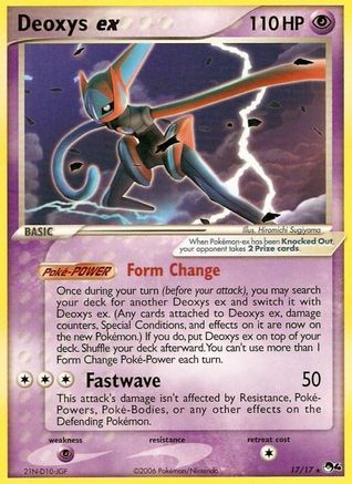 Deoxys ex  - Ultra Rare