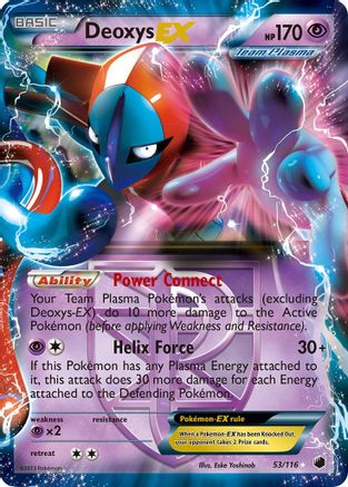 Deoxys EX (Team Plasma)  - Holofoil - Ultra Rare