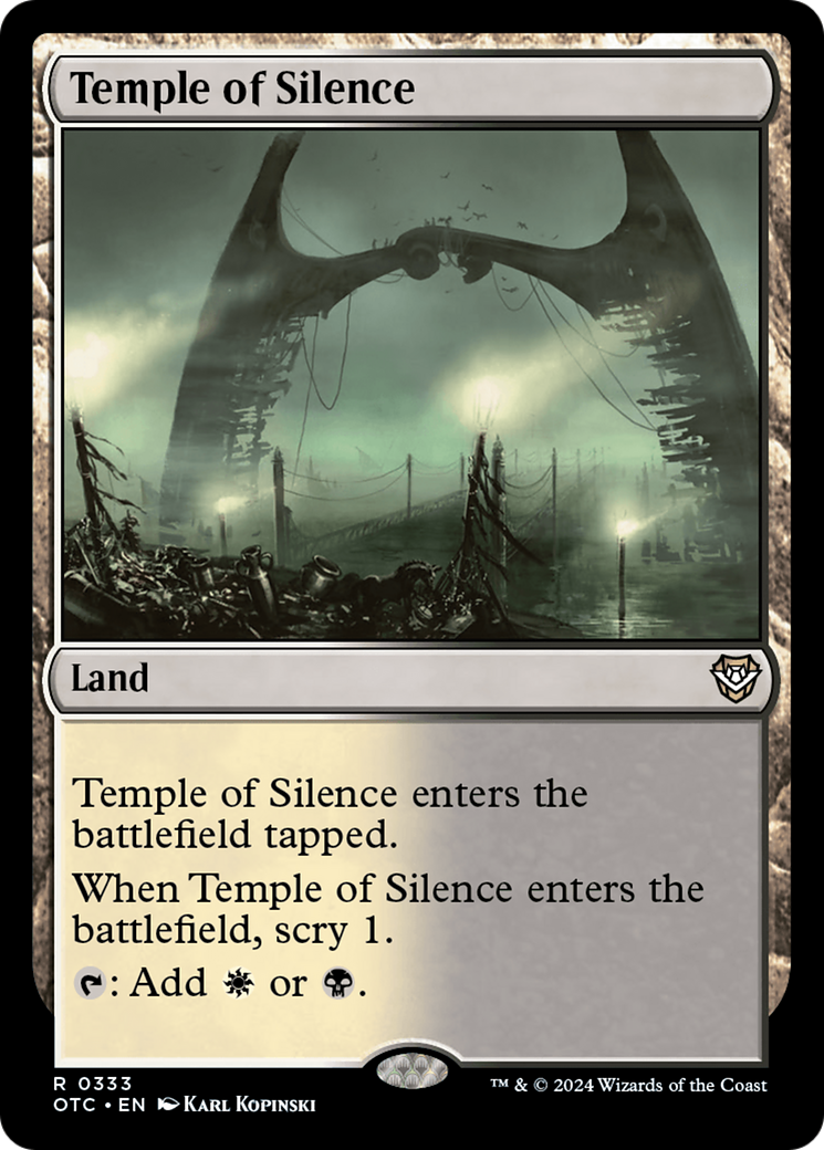 Temple du Silence [Commandant des hors-la-loi de Thunder Junction] 