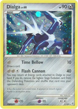 Dialga 001/130  - Holofoil - Holo Rare