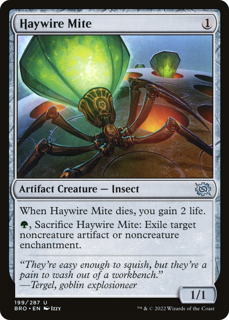 Haywire Mite [La guerre des frères] 