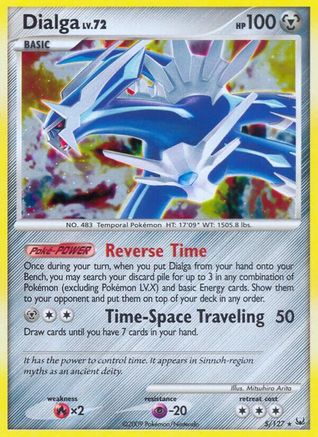 Dialga (5)  - Holofoil - Holo Rare