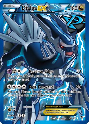 Dialga EX (Team Plasma) (99 Full Art)  - Holofoil - Ultra Rare