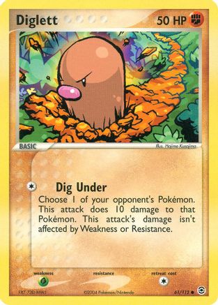 Diglett 061  - Common