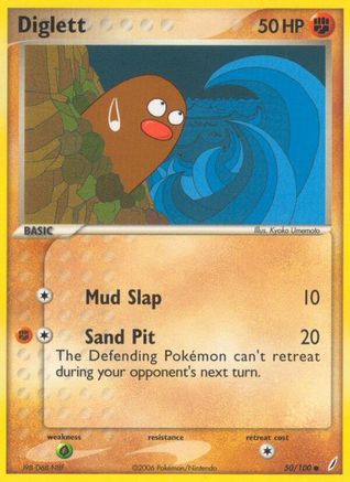 Diglett 050  - Common