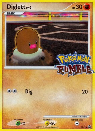 Diglett  - Promo