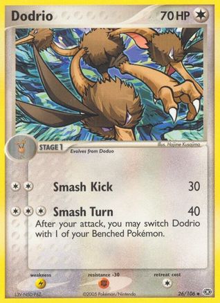 Dodrio  - Reverse Holofoil - Uncommon