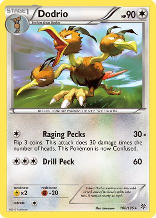 Dodrio  - Rare