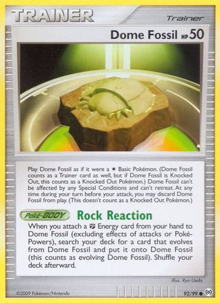 Dome Fossil  - Common