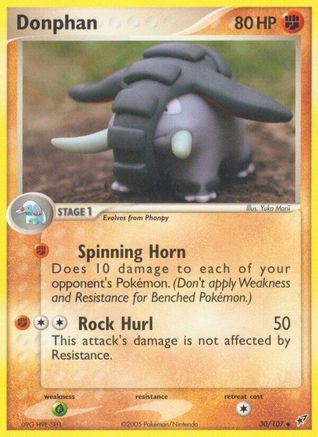 Donphan  - Reverse Holofoil - Uncommon