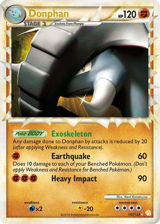 Donphan (Prime) 107  - Holofoil - Ultra Rare
