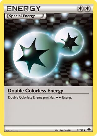 Double Colorless Energy 092  - Uncommon