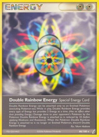 Double Rainbow Energy 088  - Reverse Holofoil - Rare