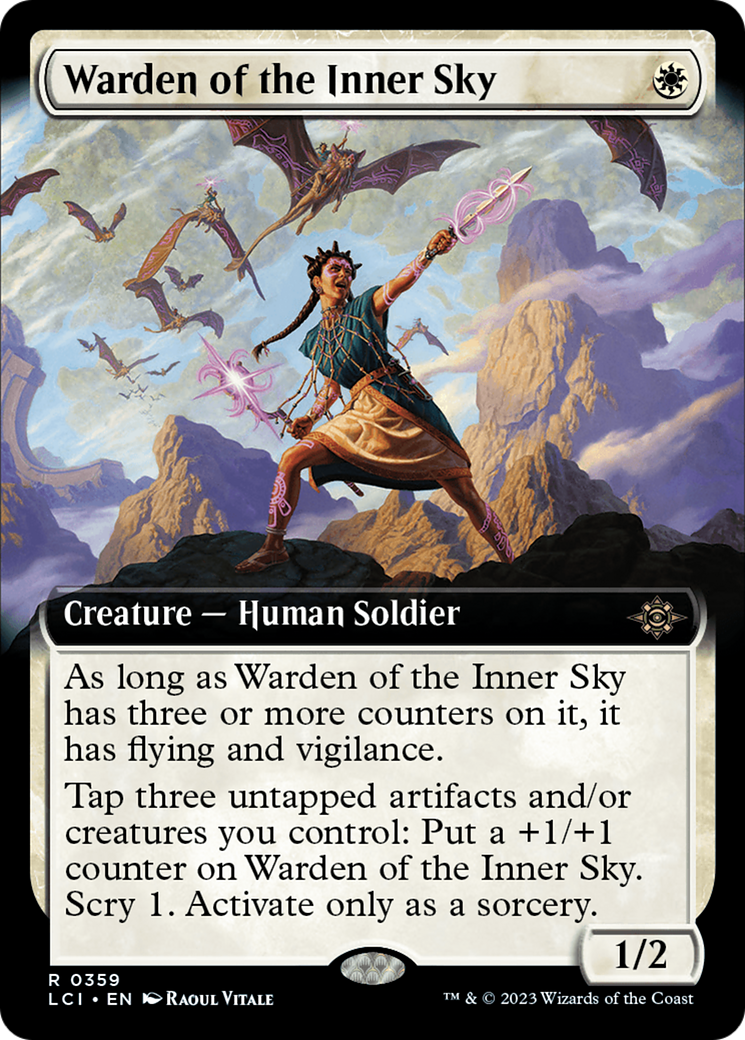 Gardien du ciel intérieur (art étendu) [Les cavernes perdues d'Ixalan] 