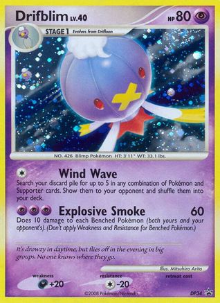 Drifblim - DP34  - Holofoil - Promo