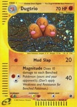 Dugtrio (10)  - Holofoil - Holo Rare