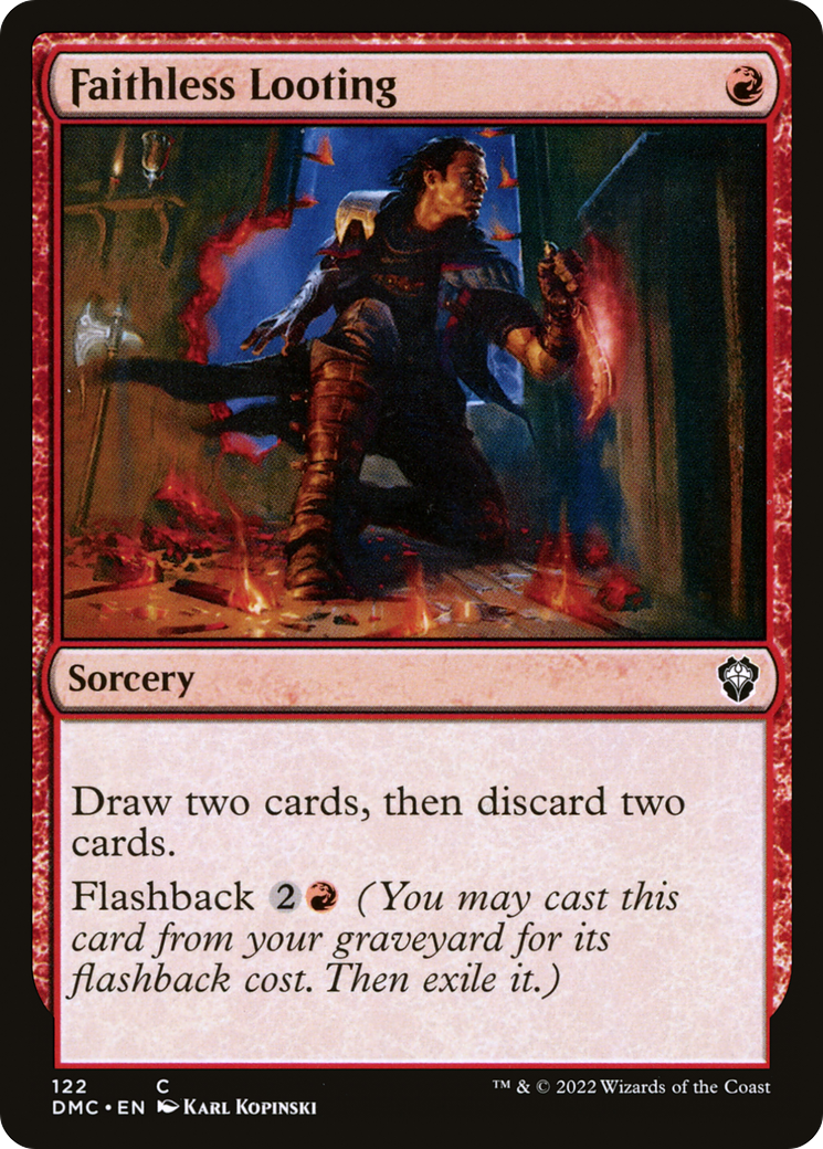 Pillage infidèle [Dominaria United Commander] 