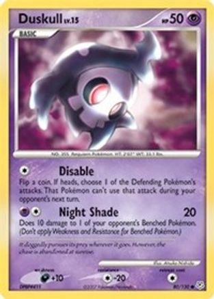Duskull 080  - Common