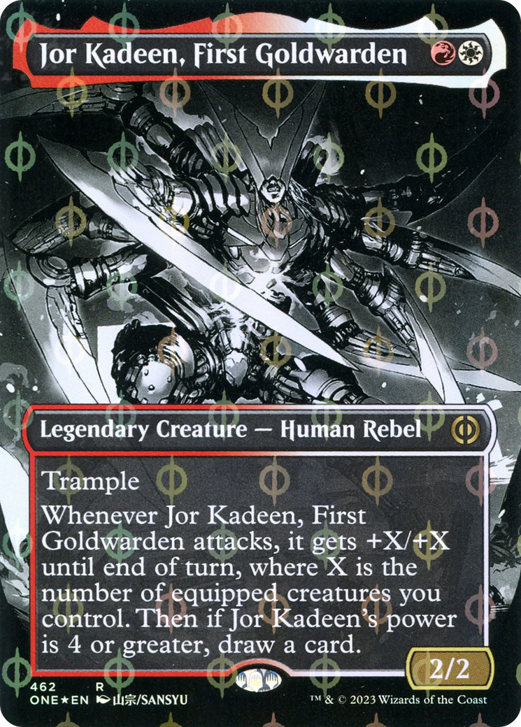 Jor Kadeen, First Goldwarden (Feuille étape et complète du manga sans frontières) [Phyrexia : All Will Be One] 