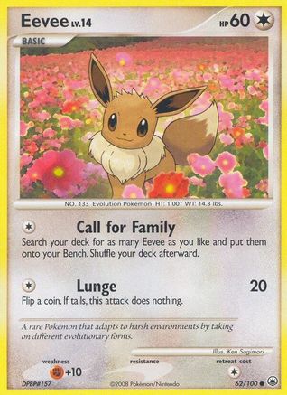 Eevee (62) (62) 062  - Common