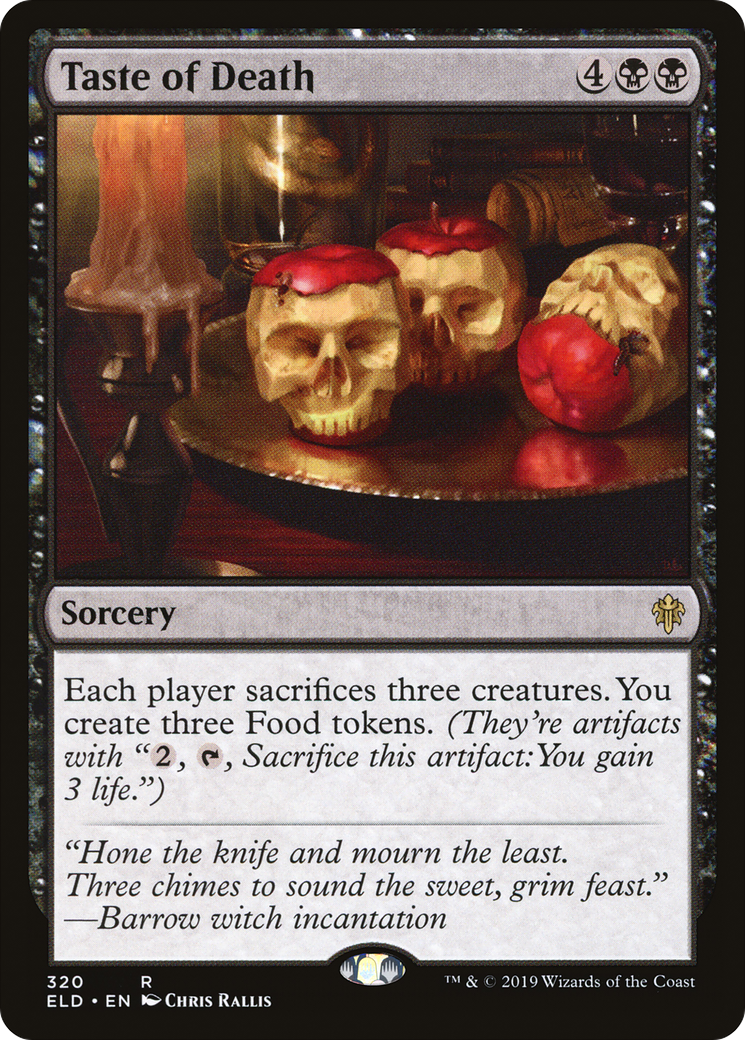 Goût de la mort [Trône d'Eldraine] 