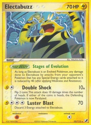 Electabuzz/115  - Reverse Holofoil - Rare