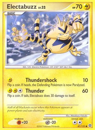 Electabuzz 087  - Common