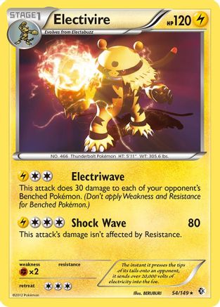 Electivire  - Holofoil - Holo Rare