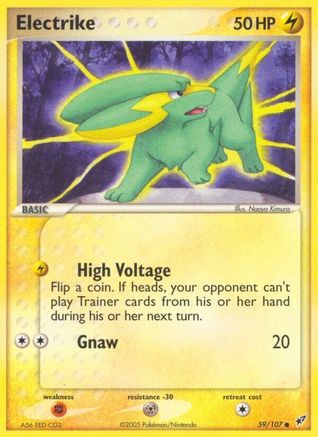 Electrike - 059/107/107  - Reverse Holofoil - Common