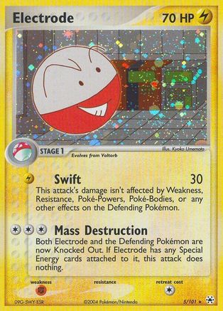 Electrode 005  - Holofoil - Holo Rare