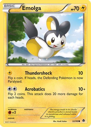 Emolga  - Common