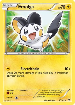 Emolga  - Uncommon