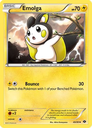 Emolga 049  - Uncommon