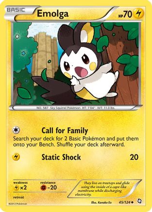 Emolga  - Uncommon