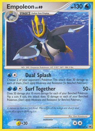 Empoléon (17/100) [Diamant &amp; Perle : Majestic Dawn] 