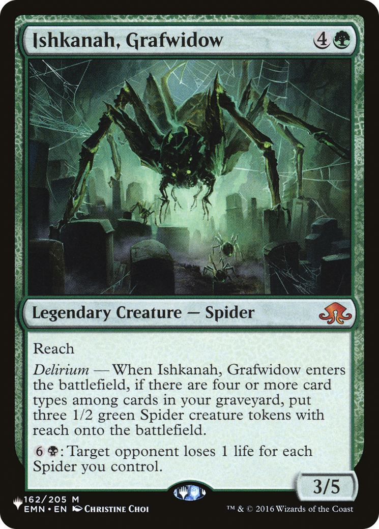 Ishkanah, Grafwidow [La liste] 