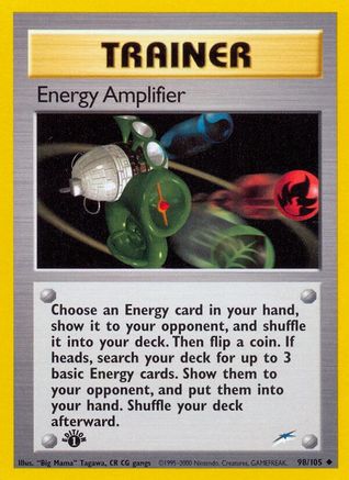 Energy Amplifier 098  - 1st Edition - Uncommon