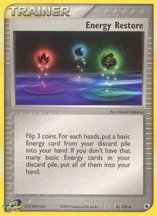Energy Restore  - Uncommon