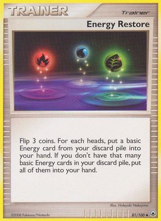 Energy Restore  - Uncommon