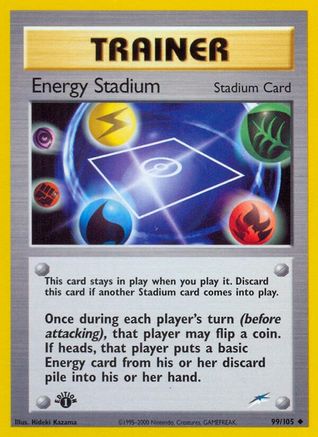 Energy Stadium 099  - 1st Edition - Uncommon