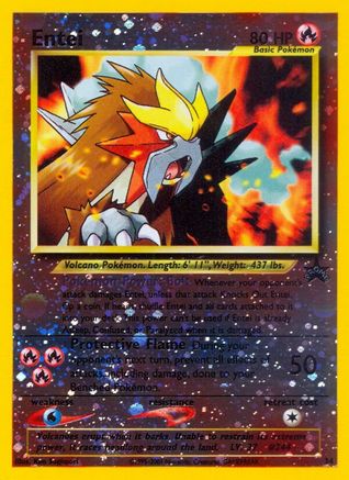 Entei 034  - Reverse Holofoil - Promo